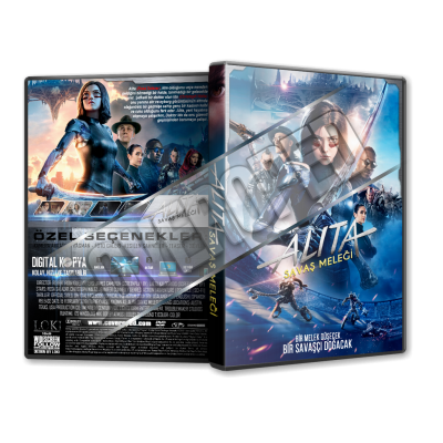 Alita Savaş Meleği 2019 Türkçe Dvd Cover Tasarımı